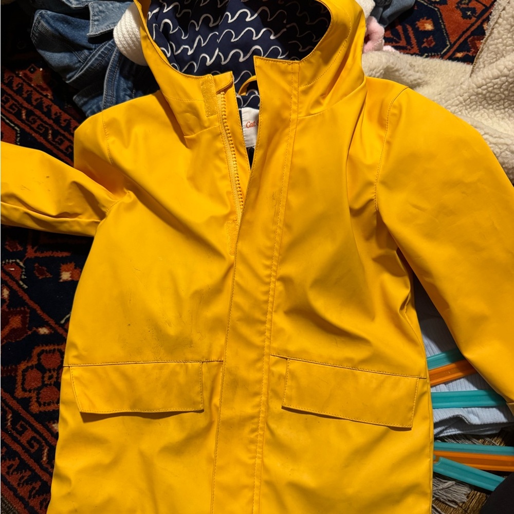 Yellow Kids Raincoat